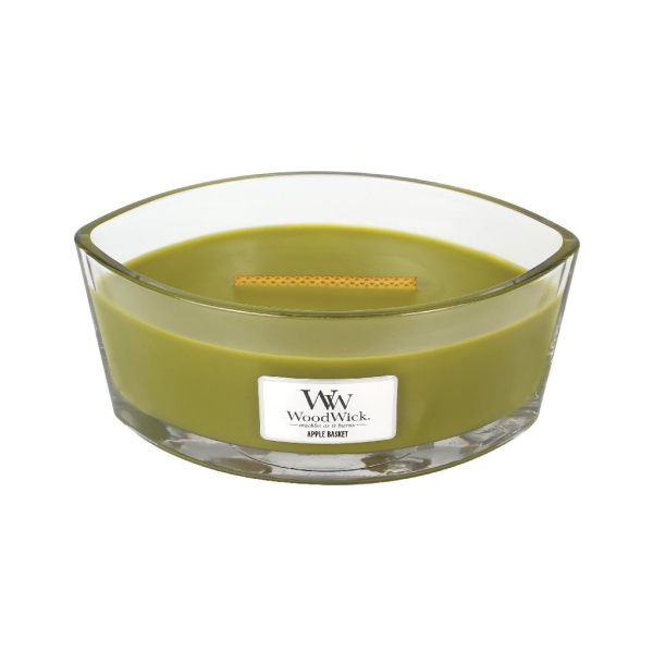 Vonná svíčka s vůní Apple Basket, skleněná loď - 453 g