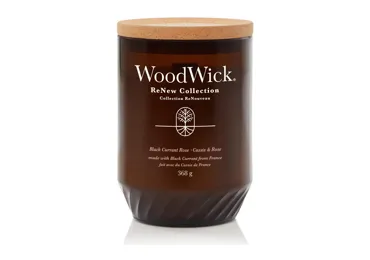 Vonná svíčka s vůní Black Currant & Rose, ReNew velké sklo - 368 g