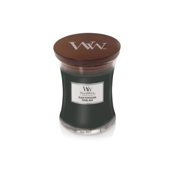 Vonná svíčka s vůní Black Peppercorn, skleněná váza střední - 275 g