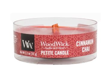 Vonná svíčka s vůní Cinnamon Chai, malá svíčka petite - 31 g