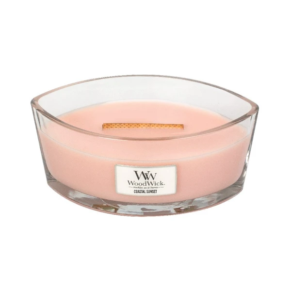 Vonná svíčka s vůní Coastal Sunset, skleněná loď - 453 g