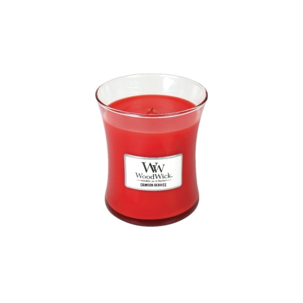 Vonná svíčka s vůní Crimson Berries, skleněná váza střední - 275 g