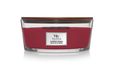 Vonná svíčka s vůní Elderberry Bourbon, skleněná loď - 453 g
