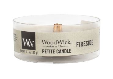 Vonná svíčka s vůní Fireside, malá svíčka petite - 31 g