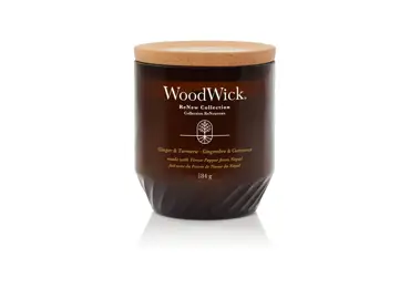 Vonná svíčka s vůní Ginger & Turneric, ReNew střední sklo - 184 g