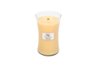 Vonná svíčka s vůní Honeysuckle, skleněná váza velká - 609 g