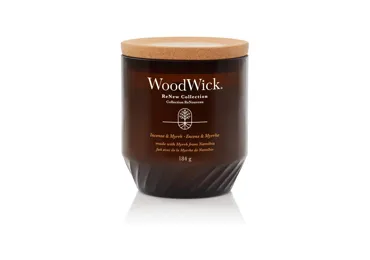 Vonná svíčka s vůní Incense & Myrrh, ReNew střední sklo - 184 g