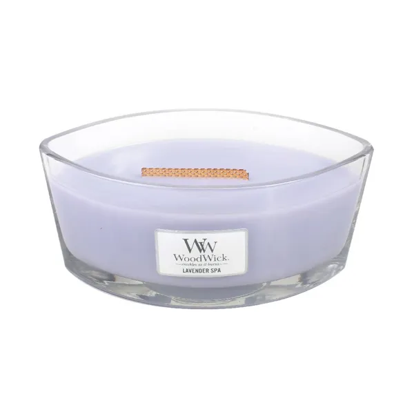 Vonná svíčka s vůní Lavender Spa, skleněná loď - 453 g