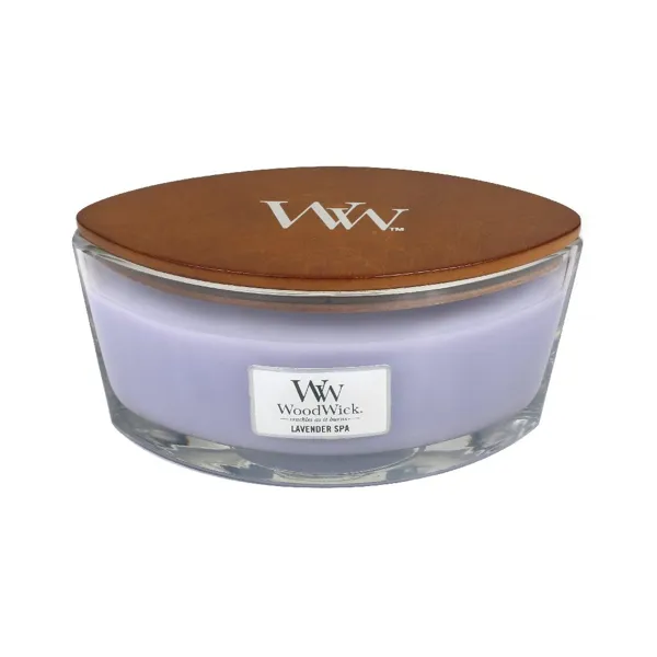 Vonná svíčka s vůní Lavender Spa, skleněná loď - 453 g