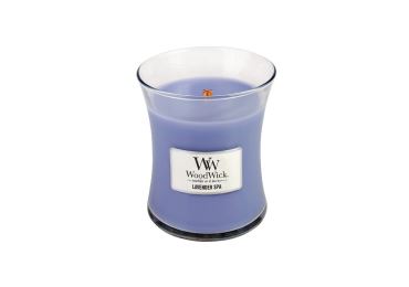 Vonná svíčka s vůní Lavender Spa, skleněná váza střední - 275 g