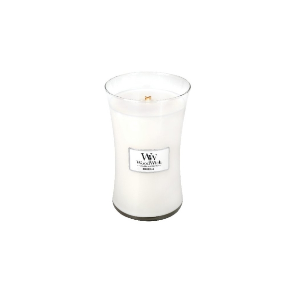 Vonná svíčka s vůní Magnolia, skleněná váza velká - 609 g
