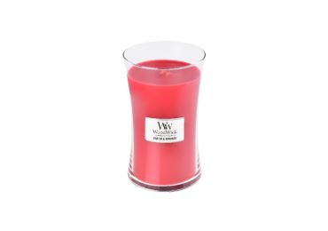 Vonná svíčka s vůní Radish and Rhubarb, skleněná váza velká - 609 g