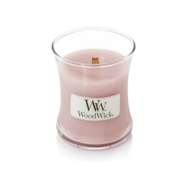 Vonná svíčka s vůní Rosewood, skleněná váza malá - 85 g