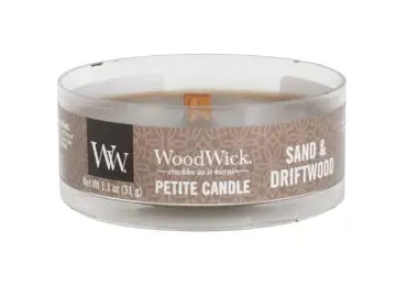 Vonná svíčka s vůní Sand & Driftwood, malá svíčka petite - 31 g