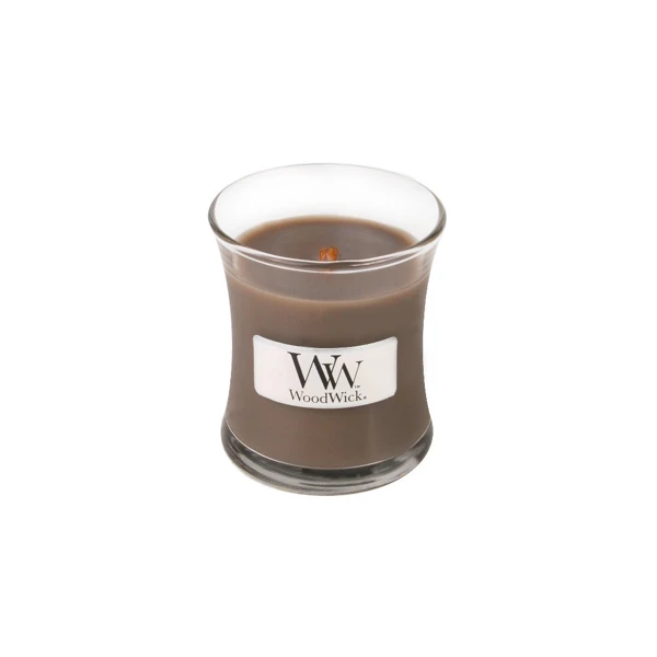 Vonná svíčka s vůní Sand & Driftwood, skleněná váza malá - 85 g