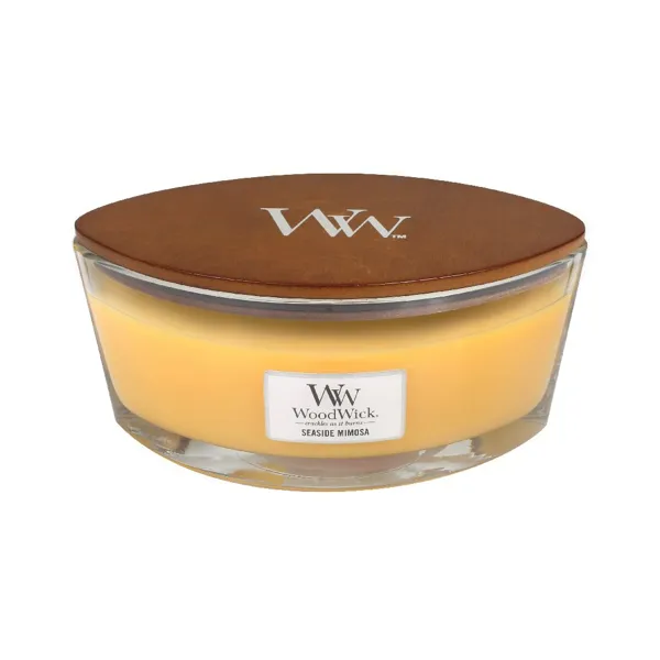 Vonná svíčka s vůní Seaside Mimosa, skleněná loď - 453 g