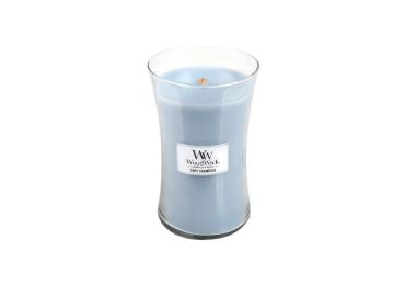 Vonná svíčka s vůní Soft Chambray, skleněná váza velká - 609 g