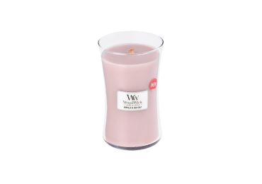 Vonná svíčka s vůní Vanilla & Sea Salt, skleněná váza velká - 609 g