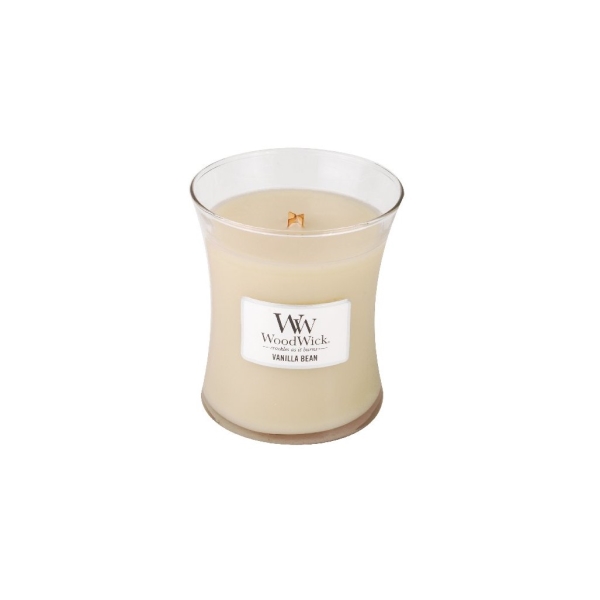 Vonná svíčka s vůní Vanilla Bean, skleněná váza střední - 275 g