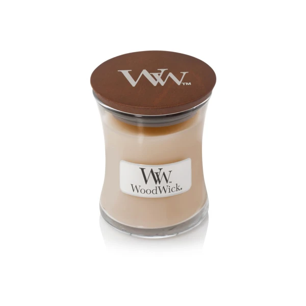 Vonná svíčka s vůní White Honey, skleněná váza malá - 85 g