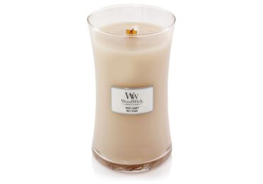 Vonná svíčka s vůní White Honey, skleněná váza velká - 609 g