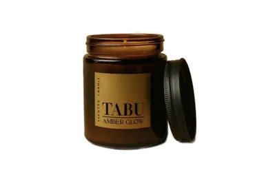 Vonná svíčka TABU s vůní AMBER GLOW - 230g