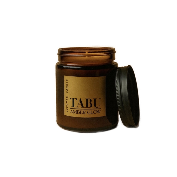 Vonná svíčka TABU s vůní AMBER GLOW - 230g