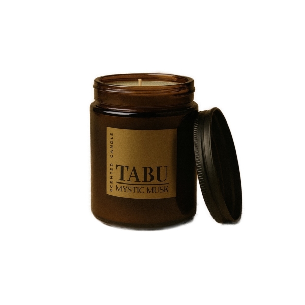 Vonná svíčka TABU s vůní MYSTIC MUSK - 230g