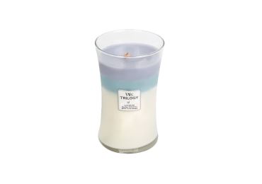 Vonná svíčka Trilogy s vůní Calming Retreat, skleněná váza velká - 609 g