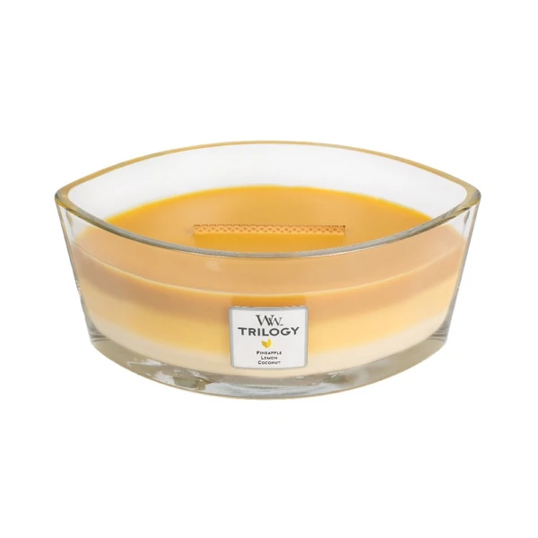 Vonná svíčka Trilogy s vůní Fruits of Summer, skleněná loď - 453 g