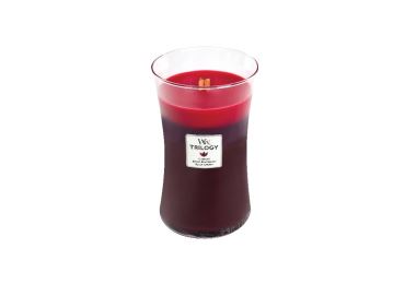 Vonná svíčka Trilogy s vůní Sun Ripened Berries, skleněná váza velká - 609 g