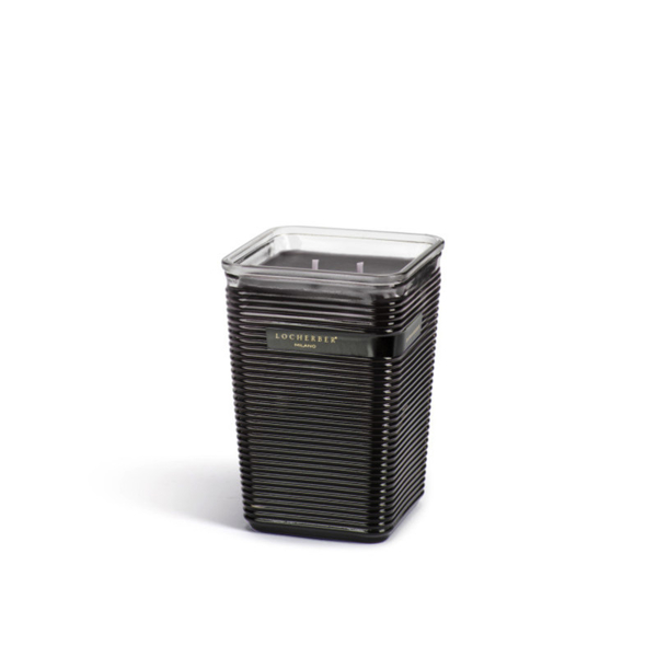 Vonná svíčka v černém skle s vůní ZAFRAN DESERT - 450 g