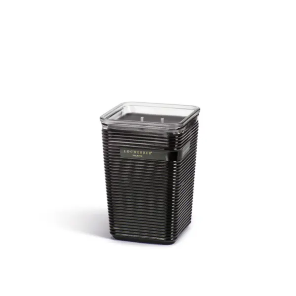 Vonná svíčka v černém skle s vůní ZAFRAN DESERT - 450 g