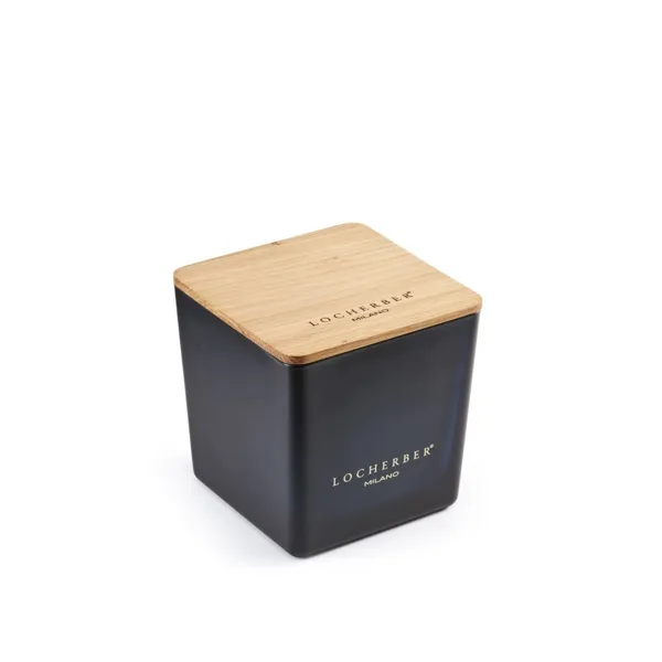 Vonná svíčka v modrém skle s dřevěným víčkem s vůní VENETIAE - 1600 g