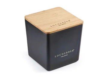 Vonná svíčka v modrém skle s dřevěným víčkem s vůní VENETIAE - 500 g