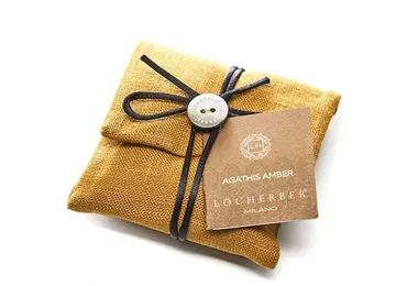 Vonný sáček s mořskou solí a s vůní AGATHIS AMBER - 1 ks