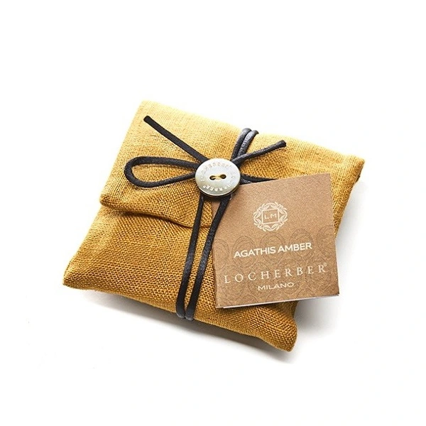 Vonný sáček s mořskou solí a s vůní AGATHIS AMBER - 1 ks