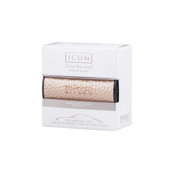 Vůně do auta ICON - Vanilla & Wood, -