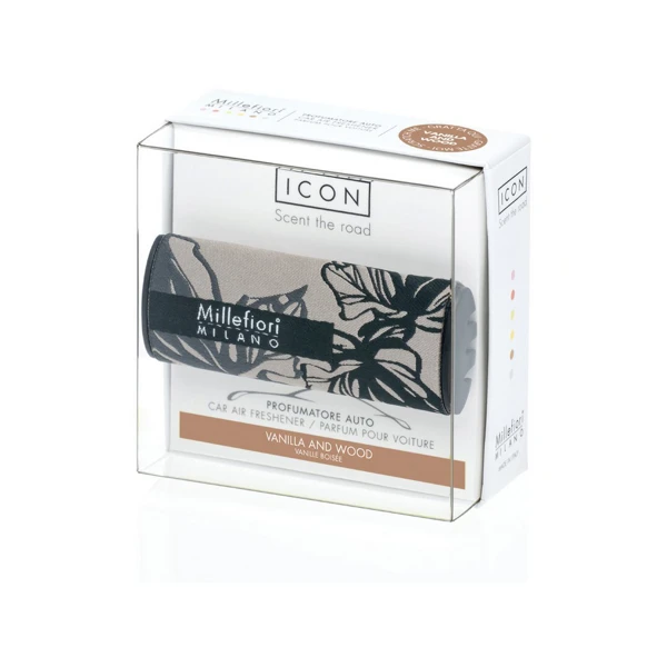 Vůně do auta ICON - Vanilla & Wood, Textile Floral