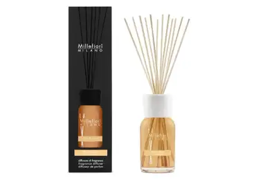 Vůně do bytu Natural - Lime & Vetiver, 500 ml, Difuzér a stébla