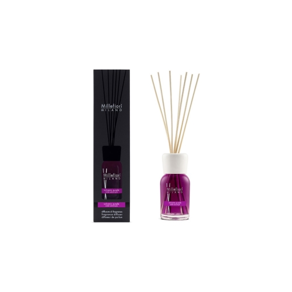 Vůně do bytu Natural - Volcanic Purple, 100 ml, Difuzér a stébla