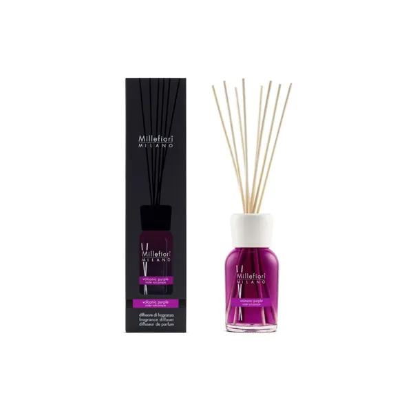 Vůně do bytu Natural - Volcanic Purple, 250 ml, Difuzér a stébla