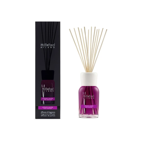 Vůně do bytu Natural - Volcanic Purple, 500 ml, Difuzér a stébla