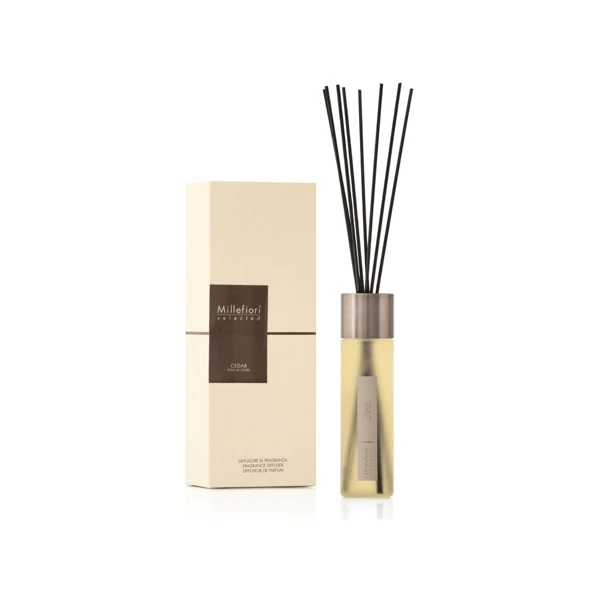 Vůně do bytu Selected - Cedar, 350 ml, Difuzér a stébla