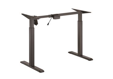 Výškově stavitelná stolová podnož Brateck S03-22DE 1 motor rozsah 710-1190 mm nosnost 80 kg