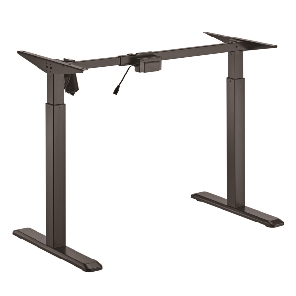 Výškově stavitelná stolová podnož Brateck S03-22DE 1 motor rozsah 710-1190 mm nosnost 80 kg