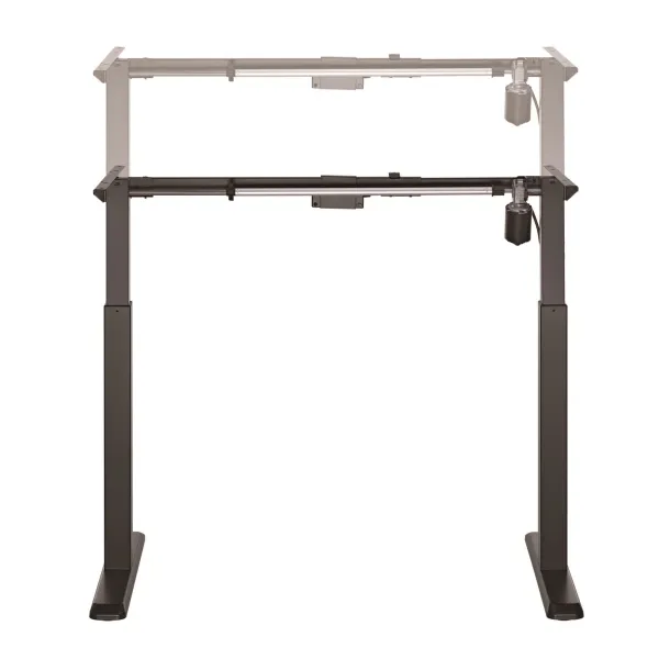 Výškově stavitelná stolová podnož Brateck S03-22DE 1 motor rozsah 710-1190 mm nosnost 80 kg