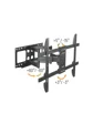 Výsuvný držák Brateck LPA69-466 pro TV 37"-80" 60kg polohovatelný nástěnný Heavy Duty