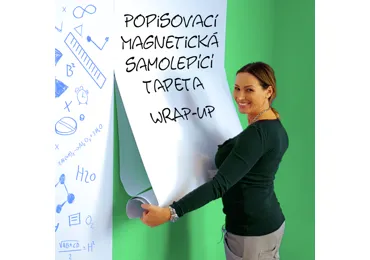 WRAP-UP 101x300 cm, popisovací magnetická tapeta