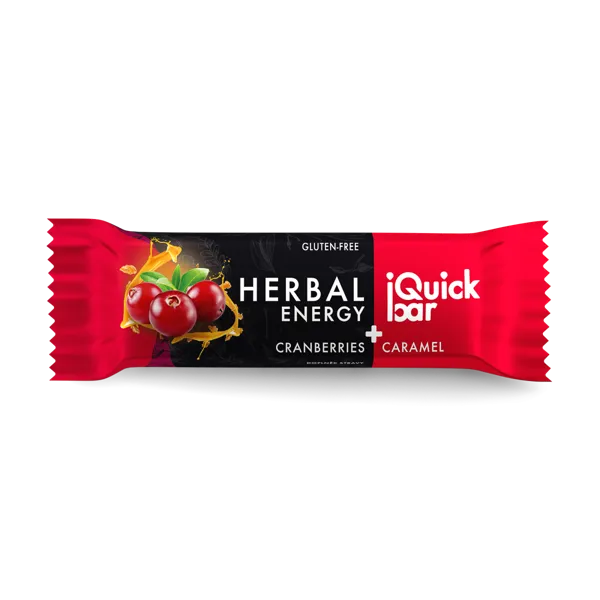 Your Gate Tyčinka iQuick bar - brusinka + karamel 1 ks